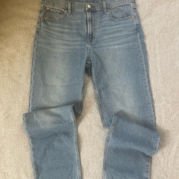 Lee Gray/black Denim Jeans with Gap light wash jeans - Picture 2 of 7